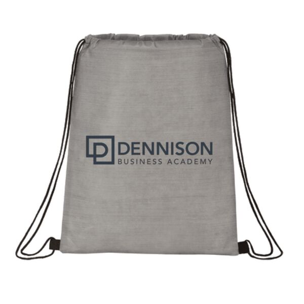 Graphite Non-Woven Drawstring Bag Thumbnail