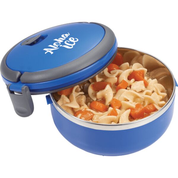 Round Insulated Lunch Box Food Container Thumbnail