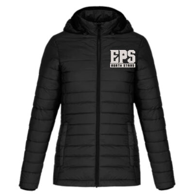 Ladies Puffy Jacket w/ Detachable Hood (Embroidered Logo) *Personalized* Thumbnail